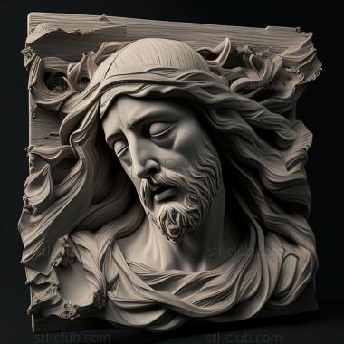 3D model st jesus (STL)